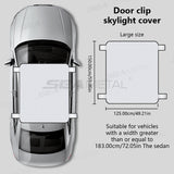 SEAMETAL Car Sunroof Shade Cover Sunscreen Waterproof Ice Snow Protection Sun Protection Roof Cover Sedans SUVs