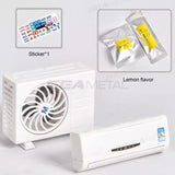 Car Perfume Diffuser Solar Air Conditioner Shape with Fragrance Tablet SEAMETAL