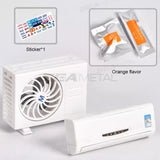 Car Perfume Diffuser Solar Air Conditioner Shape with Fragrance Tablet SEAMETAL