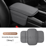 SEAMETAL Car Armrest Box Booster Cushion Storage Bag Heightening Pad