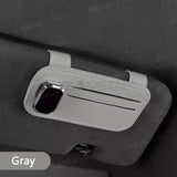 SEAMETAL Car Sunglasses Clip Card Holder Anti-scratch Car Eyeglasses Holder