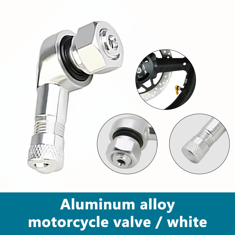 SEAMETAL Aluminum Alloy Valve Motorcycle Rim Motorcycle Wheel Tire Tubeless Valve Stems
