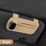 SEAMETAL Car Sunglasses Clip Card Holder Anti-scratch Car Eyeglasses Holder