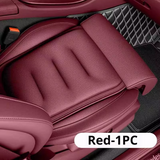 SEAMETAL Memory Foam Leg Support Extender Universal Car Seat Cushion Suede Thick Seat Padding Mat Front Seat Comfortable Pads