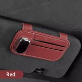 SEAMETAL Car Sunglasses Clip Card Holder Anti-scratch Car Eyeglasses Holder