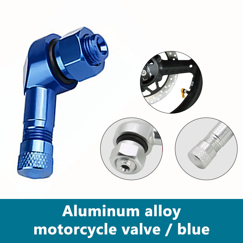 SEAMETAL Aluminum Alloy Valve Motorcycle Rim Motorcycle Wheel Tire Tubeless Valve Stems