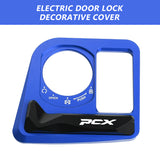 SEAMETAL PCX Accessories Ignition Switch Cover CNC Electric Door Lock Button Cover Protector For HONDA PCX125 PCX160 2021-2024