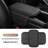 SEAMETAL Car Armrest Box Booster Cushion Storage Bag Heightening Pad