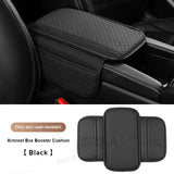 SEAMETAL Car Armrest Box Booster Cushion Storage Bag Heightening Pad