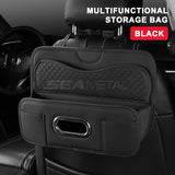 SEAMETAL Car Storage Bag Large Capacity Car Tissue Box Water Cup Holder With Hooks