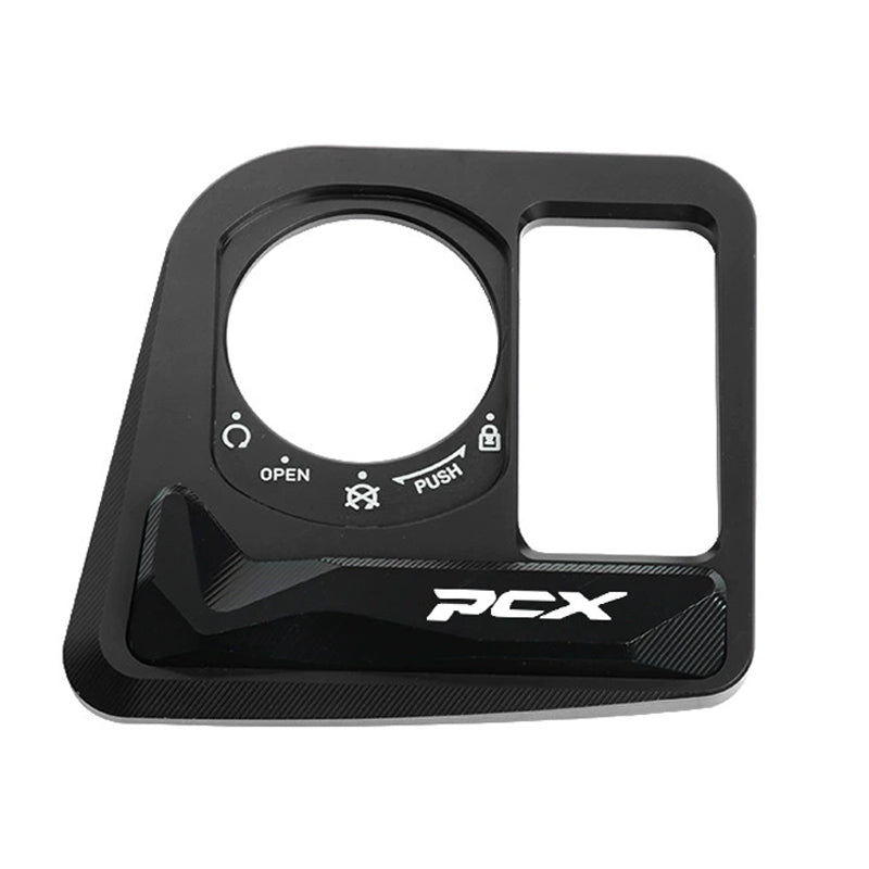 SEAMETAL PCX Accessories Ignition Switch Cover CNC Electric Door Lock Button Cover Protector For HONDA PCX125 PCX160 2021-2024