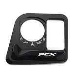 SEAMETAL PCX Accessories Ignition Switch Cover CNC Electric Door Lock Button Cover Protector For HONDA PCX125 PCX160 2021-2024