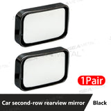 SEAMETAL 2pcs Car Blind Spot Mirrors High-Definition Convex Rearview Mirrors