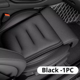 SEAMETAL Memory Foam Leg Support Extender Universal Car Seat Cushion Suede Thick Seat Padding Mat Front Seat Comfortable Pads