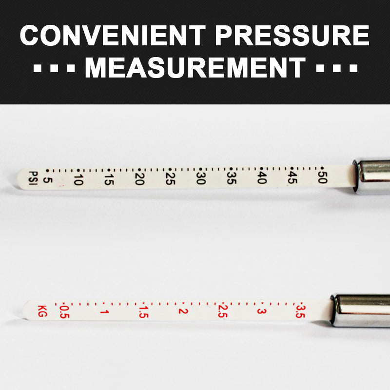 SEAMETAL Car Tire Pressure Gauge Pen Air Pressure 5-50PSI Quick Check Tire Pressure Detector