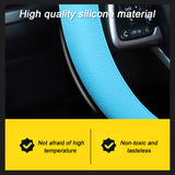 SEAMETAL Silica Gel Car Steering Wheel Covers Interior Auto Steer Cover Protector