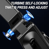 SEAMETAL 1080 Degree Rotating Car Sun Visor Cellphone Holder Mobile Phone Holder