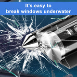 Car Safety Hammer Car Emergency Glass Window Breaker Temporary Parking Card