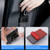SEAMETAL Car Seat Belt Clip ABS Safety Belts Adjuster Auto Seat Buckle Covers