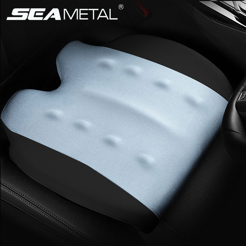 SEAMETAL Car Seat Covers Cushion Memory Foam Auto Seats Pad Soft Seat Cushion