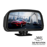 Car 360 Degree Adjustable Wide Angle HD Auto Rearview Safety Parking Mirrors