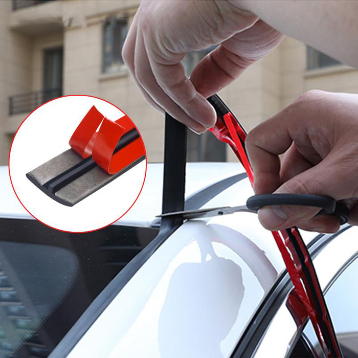 Car Windshield Rubber Seal Strip 14mm 19mm T-Shape Edge Moulding Trim Front Rear Window Weatherstrip