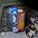 Car Trunk Organizer Double Layer Elastic Storage Mesh Net