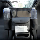 PU Leather Car Handbag Holder Auto Interior Organizer Seat Hanger Storage Bag