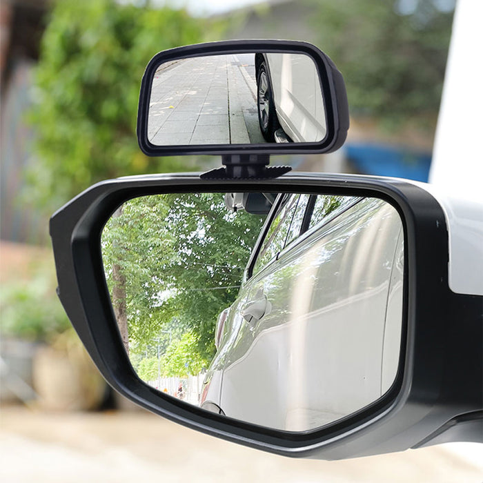 SEAMETAL Car 360 Degree Adjustable Wide Angle HD Auto Rearview Safety Parking Mirrors