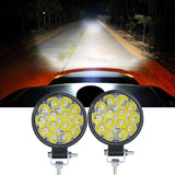 Car LED 12V 24V 48W 6500K Combo Spot Flood Driving Lamp
