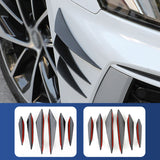 Front Bumper Strip Carbon Fiber Anti-Scratch Sticker Decoration Sticker