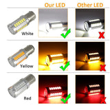 1156 1157 LED Car Turn Signal Light Auto Reverse Tail Brake Bulb DRL Light Parking Lamps