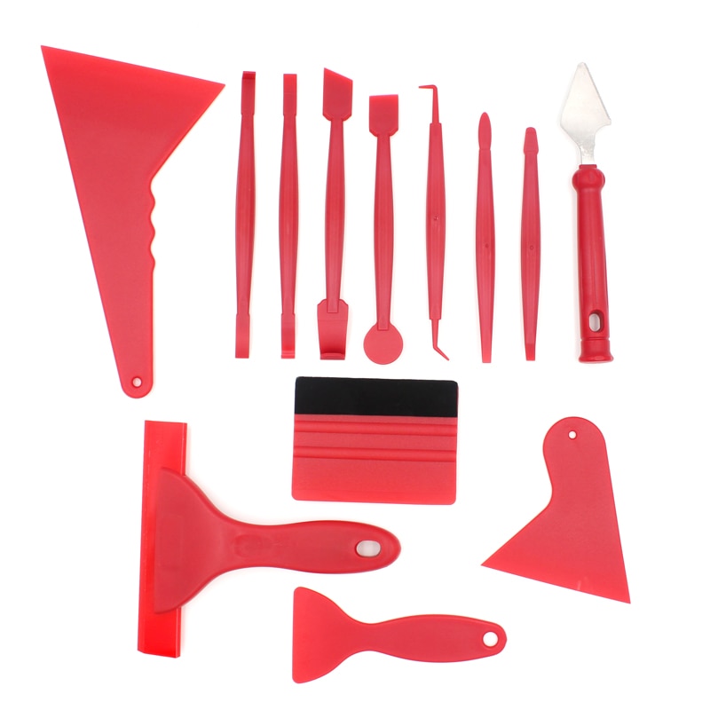 13PCs Car Vinyl Wrap Tool Kit Window Tinting Film Installation Set