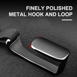 SEAMETAL Luxury Car Storage Hooks Headrest Hooks Pu Leather Car Seat Back Hanger Organizer