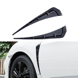 ABS Black Fender Side Car Air Outlet Cover Fit for HONDA Civic 10th