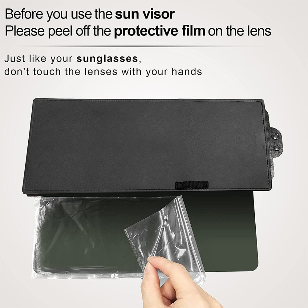 Car Sun Visor Polarized Sunshade Plate Clear Vision Anti-Dazzle