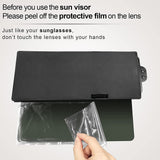 Car Sun Visor Polarized Sunshade Plate Clear Vision Anti-Dazzle