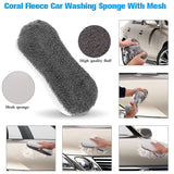 9Pcs Car Wash Cleaning Tools Kit Microfiber Wash Mitt and Towels