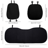 Universal Car Summer Ice Silk Car Seat Cover Breathable Anti-skid Cushion Pads