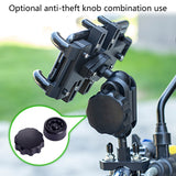 A01 Aluminum Motorcycle Phone Mount2