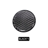 SEAMETAL Car Water Cup Pad Universal Carbon Fiber PVC Waterproof Non-Slip Mat