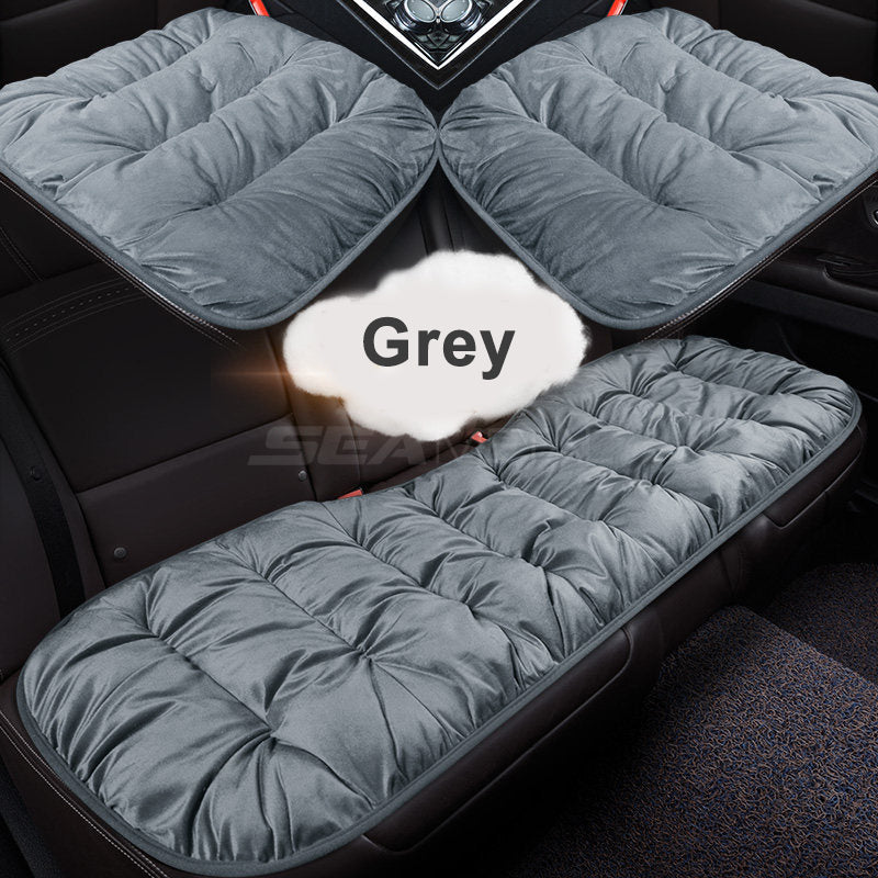 SEAMETAL Anti-slip Universal Car Seat Cover Winter Warm Seat Cushion for Vehicle Auto Seat Pad