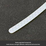20pcs Wheel Hub Reflective Stickers Anti Scratch Auto Body Decorative Rim Tape Strips