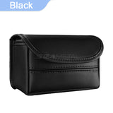 SEAMETAL PU Leather Car Tissue Bag Drawer Box Rear Seat Hanging Holder Tissue Organizer Container