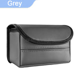 SEAMETAL PU Leather Car Tissue Bag Drawer Box Rear Seat Hanging Holder Tissue Organizer Container