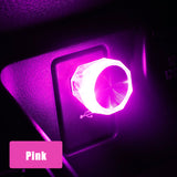 7 Colors USB Ambient Light Car LED Atmosphere Lamp PC Portable Plug Decorative Lights