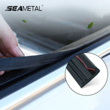 SEAMETAL  Rubber Car Window Seal Strip Anti Rain Gap Sealing Trim Auto Sealant