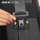 Car Seat Belt Clip ABS Safety Adjuster Auto Seat Buckle Covers Car Seat Belt Stop Button Clips