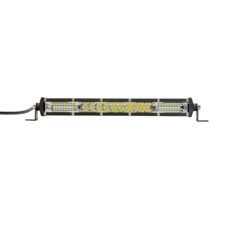 Ultra Slim 10'' 20" LED Work Light Bar 12V 24V Single Row Combo Spot Flood Driving Light