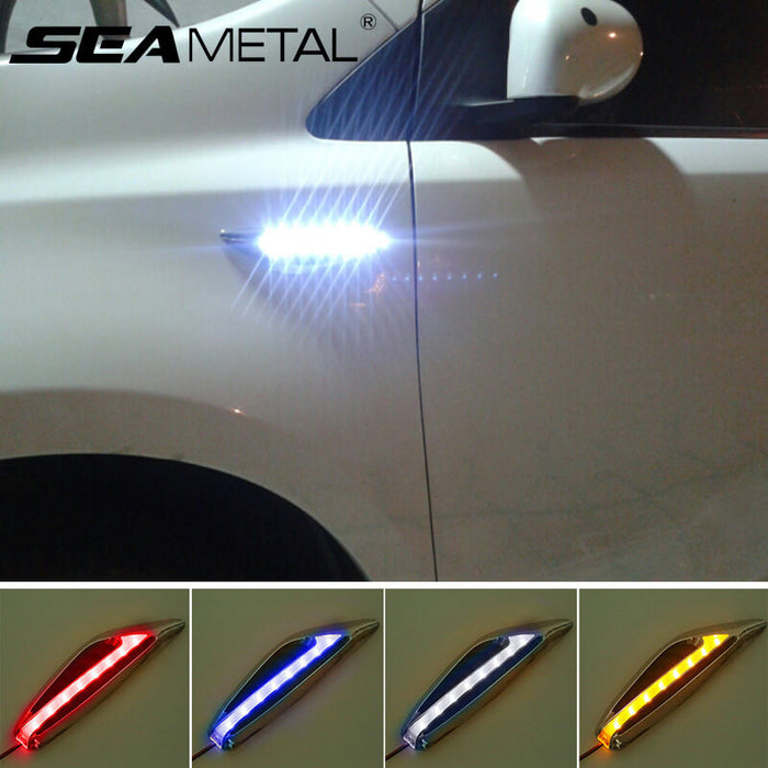 SEAMETAL LED Car Turn Signal Lights Dynamic Side Marker Lamp Steering Light Fender Side Lamp